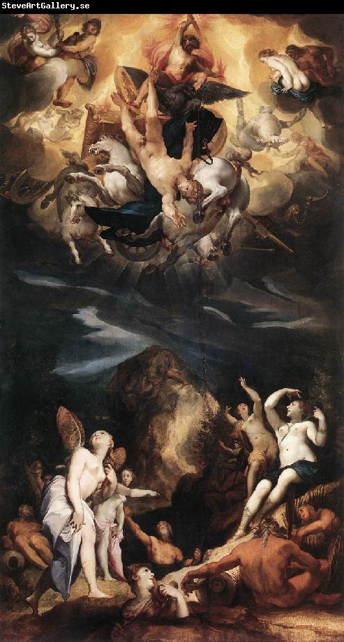 HEINTZ, Joseph the Elder The Fall of Phaeton w